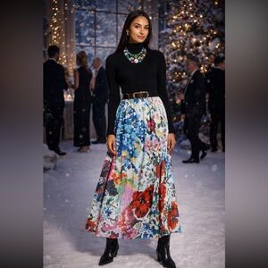 Anthropologie NWT The Thea Twofer Sweater Dress: Kirstin Lamb Edition size S.